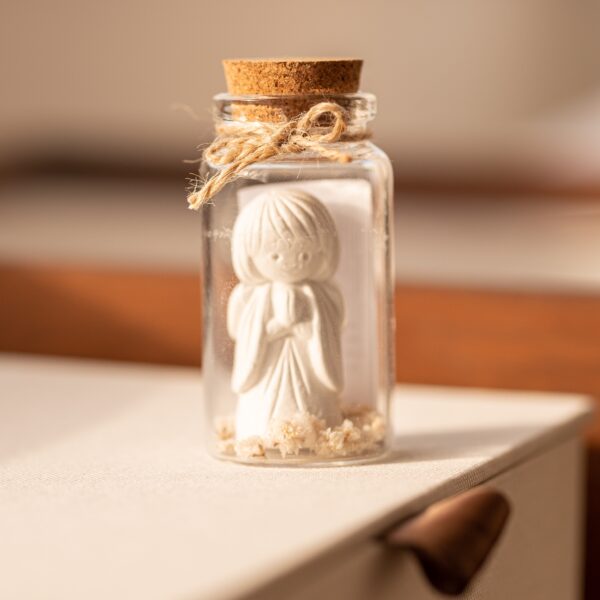 Potinho de gesso perfumado