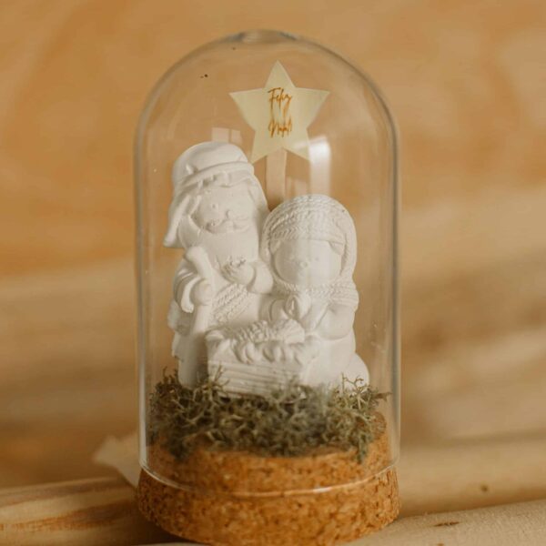 Presépio de gesso perfumado